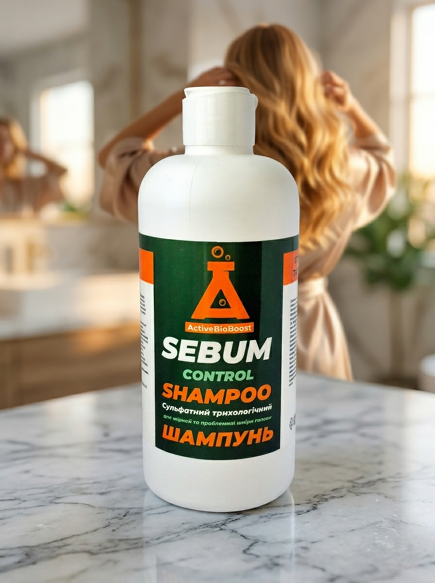 SEBUM BALANCE SHAMPOO - Шампунь для жирного волосся та шкіри голови