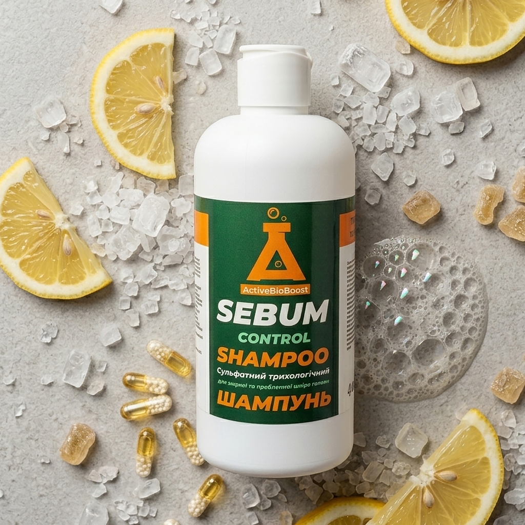 SEBUM BALANCE SHAMPOO - Шампунь для жирного волосся та шкіри голови