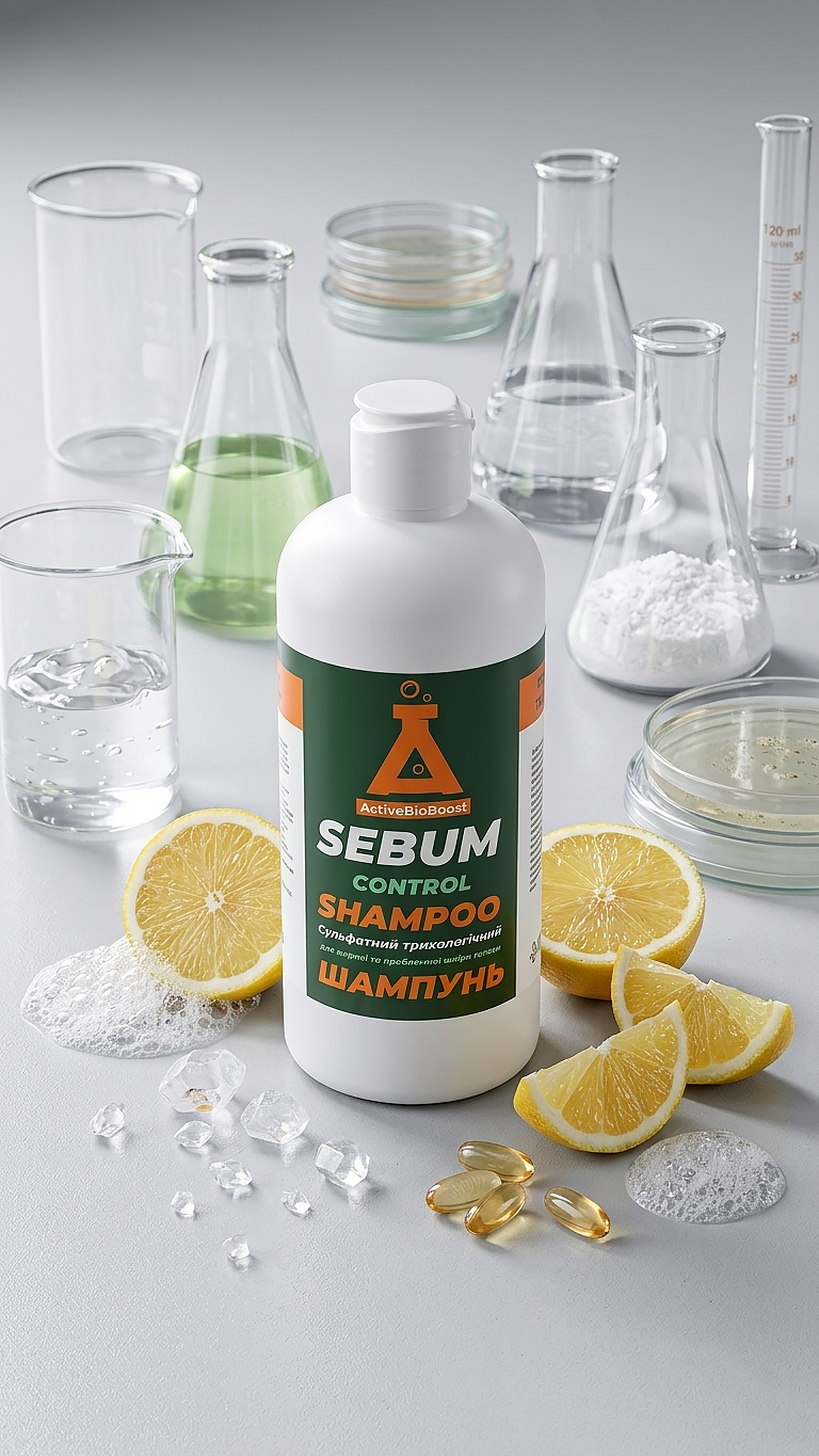 SEBUM BALANCE SHAMPOO - Шампунь для жирного волосся та шкіри голови